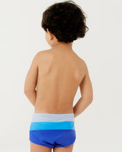 Carregar imagem no visualizador da galeria, Image 04: Blueman Boy's Swimwear Sunga Army Crepusculo Ver24 Azul Inf