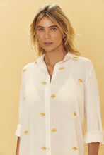 Carregar imagem no visualizador da galeria, Image 02: Blueman Shirtdress Longsleeve Shirt Offwhite