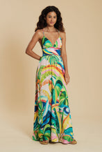 Carregar imagem no visualizador da galeria, Model Front: Blueman Maxi Dresses Euforia Dress