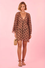 Carregar imagem no visualizador da galeria, Model Front: Blueman Kaftans / Cover Ups Makani Kaftan