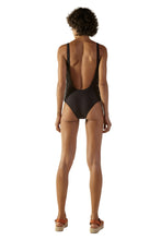 Carregar imagem no visualizador da galeria, Model Back: Blueman One-Piece Paris Preto