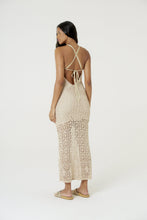 Carregar imagem no visualizador da galeria, Model Back: Blueman Maxi Dresses Vestido Longo Tricot Lurex