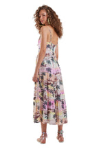 Carregar imagem no visualizador da galeria, Model Back: Blueman Maxi Dresses Helena Puerto Escondido