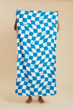Carregar imagem no visualizador da galeria, Gallery: Blueman Beach Towel Toalha Xadrez