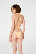 Carregar imagem no visualizador da galeria, Model Back: Blueman Bottom Bottom Tahiti Liso Neon Laranja