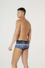 Carregar imagem no visualizador da galeria, Model Back: Blueman Sunga / Boxer Sunga Army Saudacao Ao Sol Pb