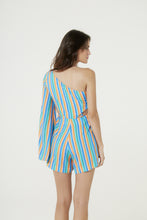 Carregar imagem no visualizador da galeria, Model Back: Blueman Beach Playsuits / Rompers Macaquinho Detalhe Lateral Sistere