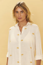 Carregar imagem no visualizador da galeria, Image 02: Blueman Shirtdress Longsleeve Shirt Offwhite