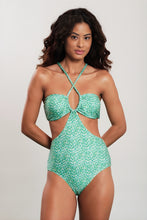 Carregar imagem no visualizador da galeria, Model Front: Blueman One-Piece Reflexo Carioca