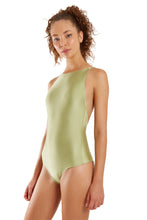 Carregar imagem no visualizador da galeria, Gallery: Blueman One-Piece Maio Nadador Liso Verde