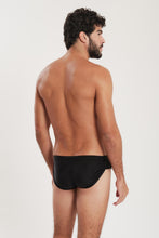 Carregar imagem no visualizador da galeria, Model Back: Blueman Sunga / Boxer Sunga Miami Liso Preto
