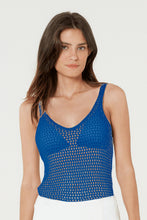 Carregar imagem no visualizador da galeria, Gallery: Blueman Beach Top Blusa Tricot Color Azul