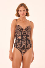 Carregar imagem no visualizador da galeria, Model Front: Blueman One-Piece Aina Bardot