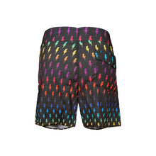 Carregar imagem no visualizador da galeria, Product Back: Blueman Boardshort Bermuda Midi Raios Degrade