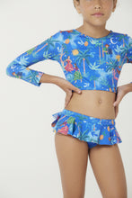 Carregar imagem no visualizador da galeria, Image 05: Blueman Girl's Two-Piece Biquini Peteca Simpatia Inf