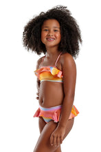 Carregar imagem no visualizador da galeria, Image 02: Blueman Girl's Two-Piece Biquini Peteca Sunset