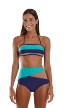 Carregar imagem no visualizador da galeria, Model Front: Blueman Bottom Bottom Polinesia Azul Marinho