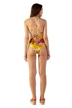 Carregar imagem no visualizador da galeria, Model Back: Blueman One-Piece Coral Xangai