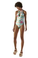 Carregar imagem no visualizador da galeria, Model Front: Blueman One-Piece Gotas Levemente