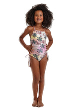 Carregar imagem no visualizador da galeria, Model Front: Blueman Girl's One-Piece Maio Elsa Puerto