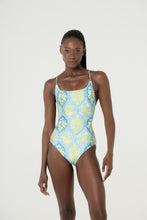 Carregar imagem no visualizador da galeria, Model Front: Blueman One-Piece Maio Hip Hop Polen