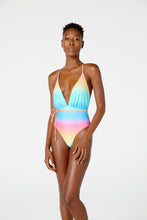 Carregar imagem no visualizador da galeria, Model Front: Blueman One-Piece Maio Natasha Degrade Mentos
