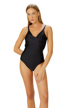 Carregar imagem no visualizador da galeria, Model Front: Blueman One-Piece Maio New Atracao Preto