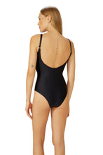 Carregar imagem no visualizador da galeria, Model Back: Blueman One-Piece Maio New Atracao Preto