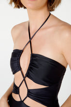 Carregar imagem no visualizador da galeria, Image 03: Blueman One-Piece Maio Paola Liso Preto