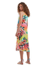 Carregar imagem no visualizador da galeria, Model Back: Blueman Midi Dress Mikaela Flower Power