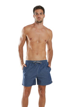 Carregar imagem no visualizador da galeria, Model Front: Blueman Swim Shorts Short Pier Azul Marinho