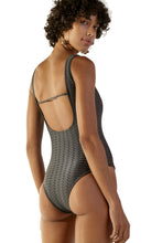 Carregar imagem no visualizador da galeria, Image 05: Blueman One-Piece Textura Zaz Cinza Preto