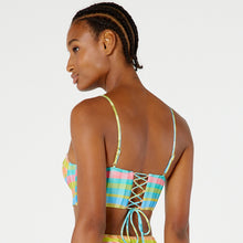 Carregar imagem no visualizador da galeria, Image 05: Blueman Top Top Laise Hot Xadrez Candy