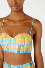 Carregar imagem no visualizador da galeria, Image 07: Blueman Top Top Laise Hot Xadrez Candy