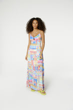 Carregar imagem no visualizador da galeria, Model Front: Blueman Maxi Dresses Vestido Cropped Lea 1972