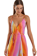 Carregar imagem no visualizador da galeria, Image 02: Blueman Maxi Dresses Vestido Mid Lenco Sunset
