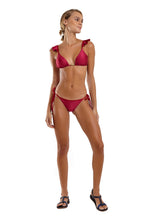 Carregar imagem no visualizador da galeria, Model Front: Blueman Bottom Bottom Babado Liso Rosa
