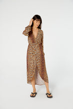 Carregar imagem no visualizador da galeria, Image 03: Blueman Maxi Dresses Vestido Midi Manga Vivian Pintada
