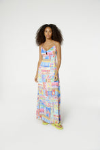 Carregar imagem no visualizador da galeria, Model Front: Blueman Maxi Dresses Vestido Cropped Lea 1972
