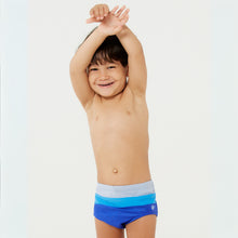 Carregar imagem no visualizador da galeria, Gallery: Blueman Boy's Swimwear Sunga Army Crepusculo Ver24 Azul Inf
