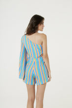 Carregar imagem no visualizador da galeria, Model Back: Blueman Beach Playsuits / Rompers Macaquinho Detalhe Lateral Sistere
