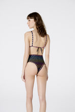 Carregar imagem no visualizador da galeria, Model Back: Blueman Bottom Bottom Friso Raios Degrade
