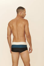 Carregar imagem no visualizador da galeria, Model Back: Blueman Sunga / Boxer Sunga Army Crepusculo Preto

