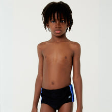 Carregar imagem no visualizador da galeria, Gallery: Blueman Boy's Swimwear Sunga Army Tripe Color Ver24 Preto
