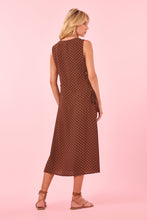Carregar imagem no visualizador da galeria, Model Back: Blueman Midi Dress Makani Ilhos

