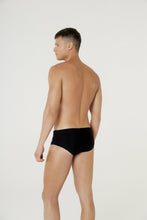 Carregar imagem no visualizador da galeria, Model Back: Blueman Sunga / Boxer Sunga Ricky Preto

