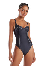 Carregar imagem no visualizador da galeria, Image 04: Blueman One-Piece Maio Maragogi Preto
