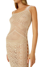 Carregar imagem no visualizador da galeria, Image 02: Blueman Maxi Dresses Vestido Tricot Branco
