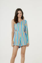 Carregar imagem no visualizador da galeria, Model Front: Blueman Beach Playsuits / Rompers Macaquinho Detalhe Lateral Sistere

