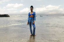 Carregar imagem no visualizador da galeria, Image 09: Blueman Beach Trousers Calca Tricot Listras
